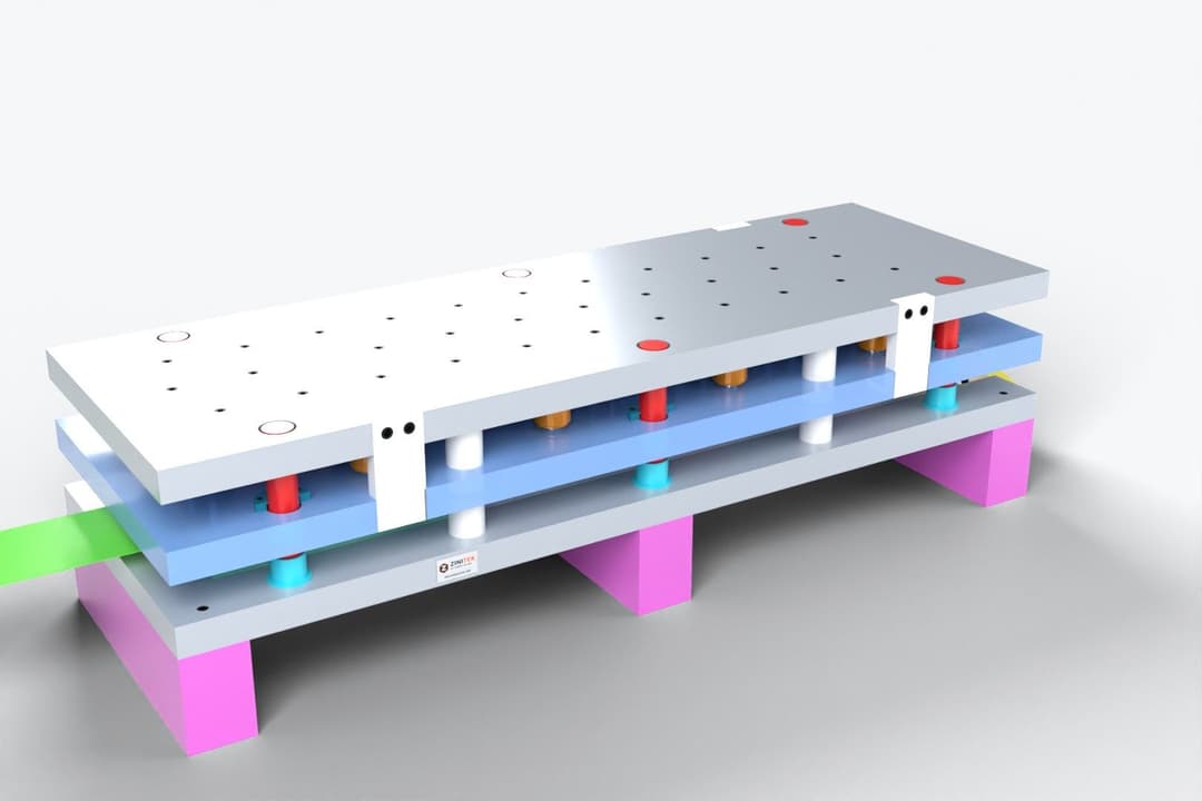 11-Station Progressive Die for a Sheet-Steel Bracket 6