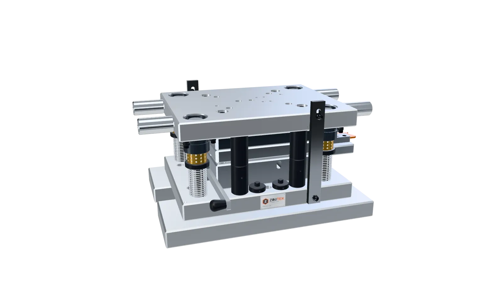 Mô hình 3D của Khuôn dập liên hoàn Gasket Nut theo bản vẽ