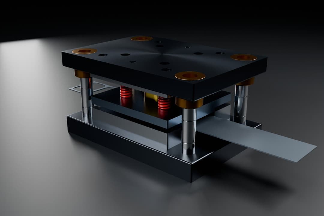 スプリングストリッパー付き 50 × 70 mm 抜き型 1