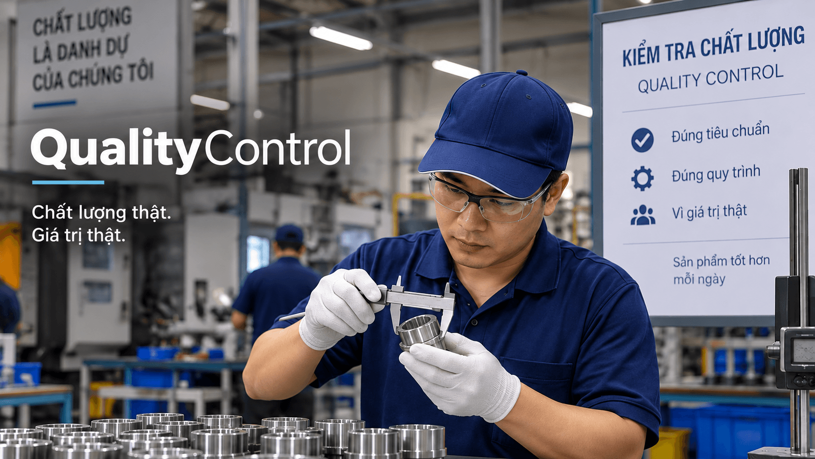 Quy trình kiểm soát chất lượng 3 lớp theo tiêu chuẩn Nhật Bản tại ZINITEK.